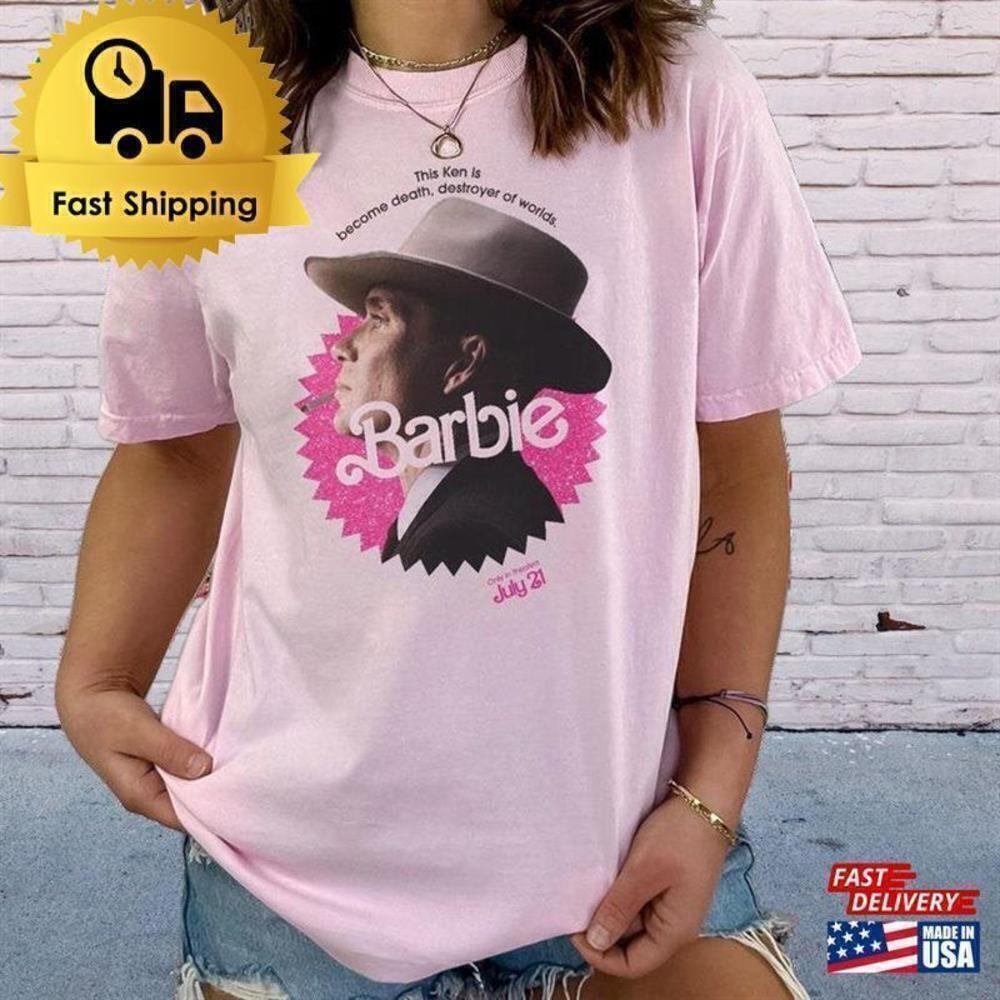 Barbieheimer Mashup Movie  Pop Culture TShirt